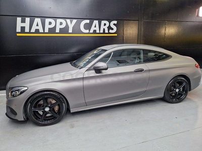 Käytetty Mercedes C250 AMG line 204 HP (150 kW) 2015 Harmaa Coupe - kaksiovinen