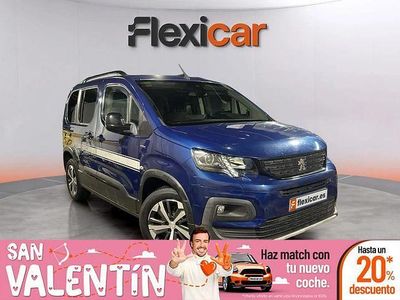 Usado Peugeot Rifter GT-line 130 CV (95 kW) 2019 Azul Monovolumen