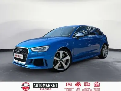 Usado Audi RS3 400 CV (294 kW) 2019 Azul Berlina