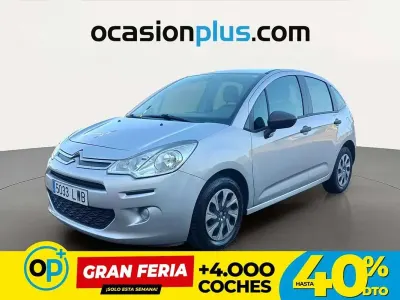 Usado Citroën C3 Attraction 68 CV (50 kW) 2014 Gris Utilitario