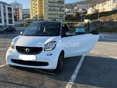 Usado Smart ForTwo Cabrio Prime 90 CV (66 kW) 2018 Blanco Descapotable