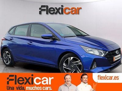 Azul Usado 2021 Hyundai i20 | 12.990 € (Un poco caro)