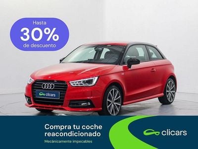 Usado Audi A1 95 CV (69 kW) 2016 Rojo Utilitario