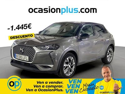 Usado DS Automobiles DS3 Crossback E-Tense Grand Chic 100 kW (136 CV) 2020 Gris SUV