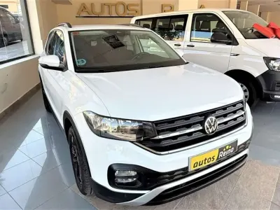 Usado VW T-Cross Advance 95 CV (69 kW) 2021 Blanco SUV