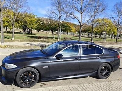 Usado BMW 520 Efficient Dynamics 184 CV (135 kW) 2013 Negro Berlina