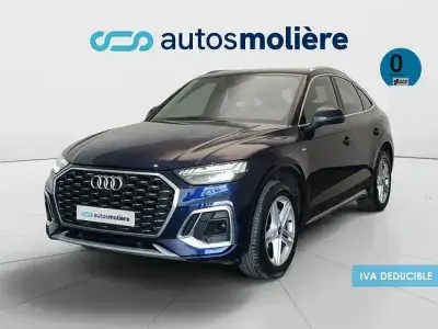 Usado Audi Q5 S-Line 299 CV (219 kW) 2022 Azul SUV