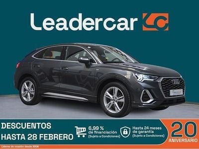Usado Audi Q3 Sportback S-Line 150 CV (110 kW) 2020 Gris / plata SUV