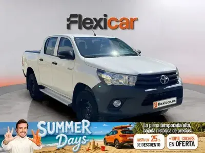 Usado Toyota HiLux 150 CV (110 kW) 2019 Blanco Pickup/Camioneta