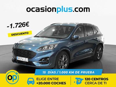 Azul Usado 2022 Ford Kuga ST-Line SUV | 18.990 € (Buen precio)