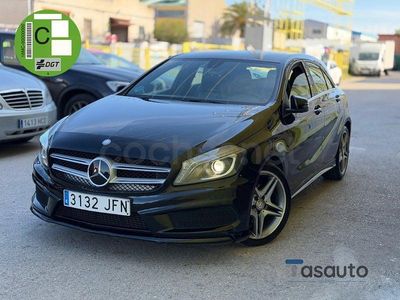 Usado Mercedes A200 AMG line 136 CV (100 kW) 2015 Negro Berlina