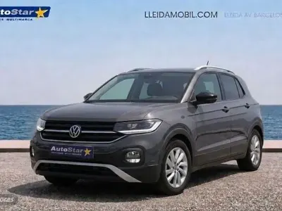 Usado VW T-Cross Advance 110 CV (80 kW) 2023 Gris SUV