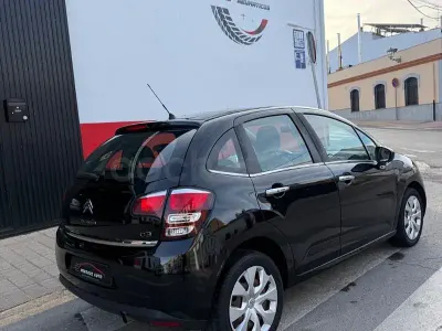 Usado Citroën C3 PureTech 82 CV (60 kW) 2015 Negro Berlina