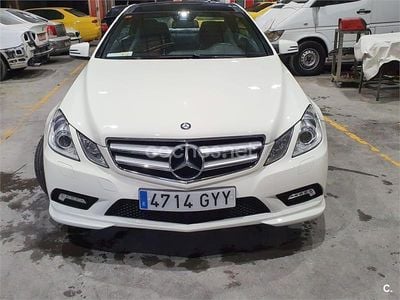 Usado Mercedes E220 170 CV (125 kW) 2010 Blanco Coupe