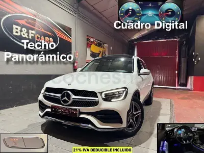 Usado Mercedes GLC220 194 CV (142 kW) 2022 Blanco SUV