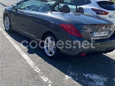 Usado Peugeot 308 CC 140 CV (102 kW) 2009 Gris / plata Descapotable
