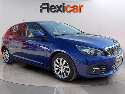 Usado Peugeot 308 Style 130 CV (95 kW) 2020 Azul Berlina