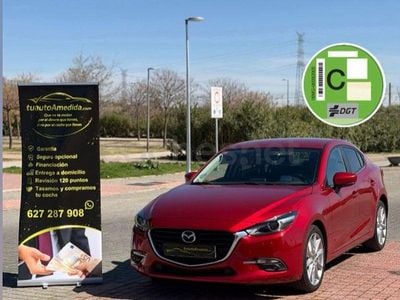 Usado Mazda 3 150 CV (110 kW) 2018 Rojo Berlina