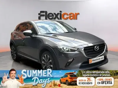 Usado Mazda CX-3 121 CV (88 kW) 2019 Gris SUV