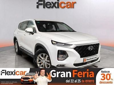 Blanco Usado 2019 Hyundai Santa Fe SUV | 23.990 € (Precio justo)