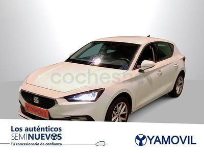 Usado Seat Leon Style 110 CV (80 kW) 2021 Blanco Berlina