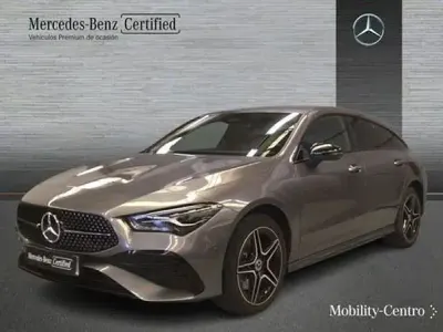 Usado Mercedes CLA250e 218 CV (160 kW) 2025 Gris Coupe