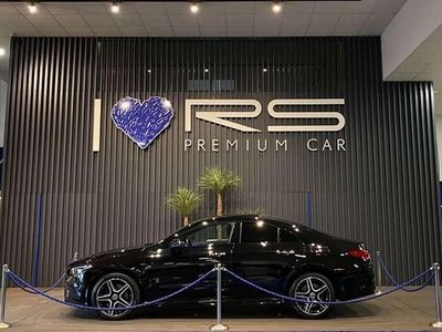 Usado Mercedes C220 AMG line 218 CV (160 kW) 2021 Negro Coupe