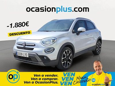 Usado Fiat 500X Cross 130 CV (95 kW) 2022 Gris SUV