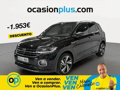 Usado VW T-Cross Sportline 150 CV (110 kW) 2022 Negro SUV