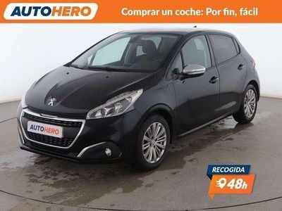 Negro Usado 2019 Peugeot 208 Signature Sky Utilitario | 7899 € (Buen precio)