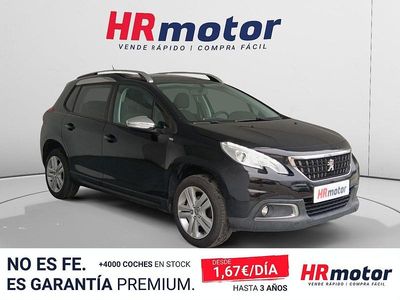 Usado Peugeot 2008 Style 82 CV (60 kW) 2016 Negro SUV