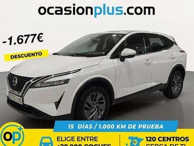 Usado Nissan Qashqai Acenta 158 CV (116 kW) 2021 Blanco SUV