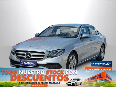 Usado Mercedes E300 245 CV (180 kW) 2017 Gris / plata Berlina