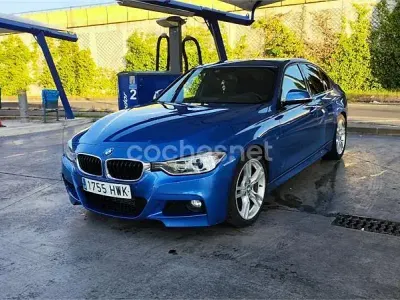 Usado BMW 318 143 CV (105 kW) 2014 Azul Berlina