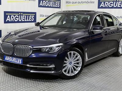 Usado BMW 740 iPerformance 326 HP (239 kW) 2018 Azul Sedan
