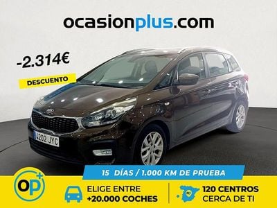 Marrón Usado 2017 Kia Carens Monovolumen | 12.176 € (Buen precio)