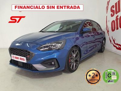 Usado Ford Focus ST 280 CV (205 kW) 2019 Azul Berlina