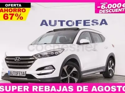 Usado Hyundai Tucson Style 136 CV (100 kW) 2016 Blanco SUV