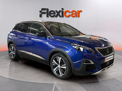 Usado Peugeot 3008 GT-line 120 CV (88 kW) 2017 Azul SUV
