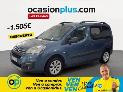 Usado Citroën Berlingo 100 CV (73 kW) 2017 Azul Monovolumen