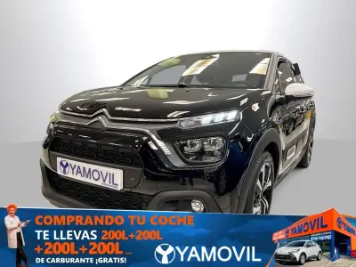 Usado Citroën C3 PureTech 110 CV (80 kW) 2021 Negro Utilitario