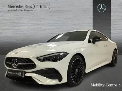 Usado Mercedes CLE220 Advanced Plus 197 CV (144 kW) 2024 Blanco polar  pintura unicolor Coupe