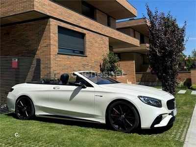 Usado Mercedes S63 AMG 612 CV (450 kW) 2019 Blanco Descapotable