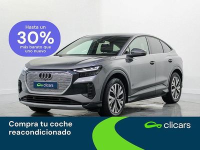 Gris Usado 2022 Audi Q4 Sportback e-tron Advanced SUV | 36.490 € (Precio justo)