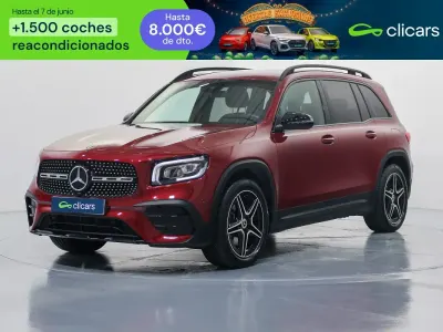Usado Mercedes GLB220 190 CV (139 kW) 2021 Rojo SUV