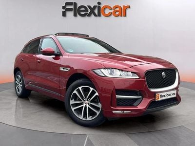 Usado Jaguar F-Pace R-Sport 180 CV (132 kW) 2018 Rojo SUV