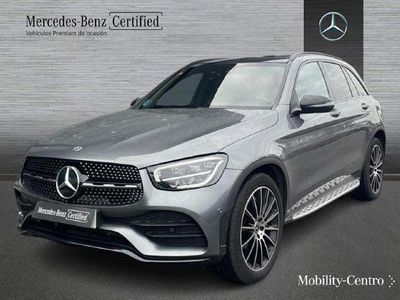Usado Mercedes GLC200 AMG line 211 CV (155 kW) 2020 Gris selenita SUV
