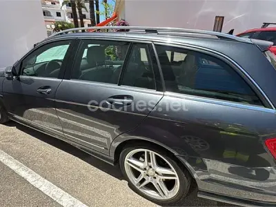 Usado Mercedes C350 Avantgarde 231 CV (169 kW) 2010 Azul Familiar
