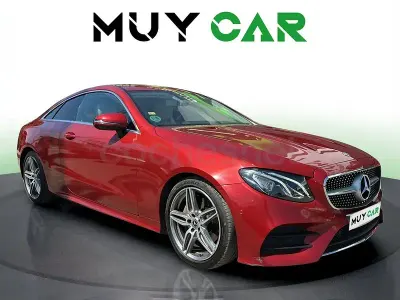 Usado Mercedes E220 194 CV (142 kW) 2018 Rojo Coupe