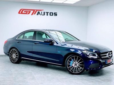 Azul Usado 2017 Mercedes C350 Berlina | 31.990 €